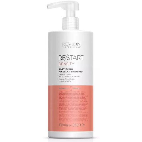 Укрепляющий мицеллярный шампунь Revlon Professional Re/Start Density Fortifying Micellar Shampoo 1000 мл