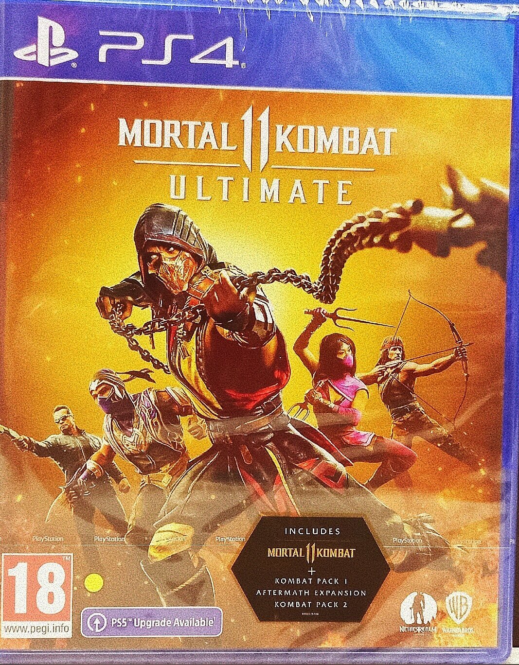 Игра Mortal Kombat 11 Ultimate Edition PS4