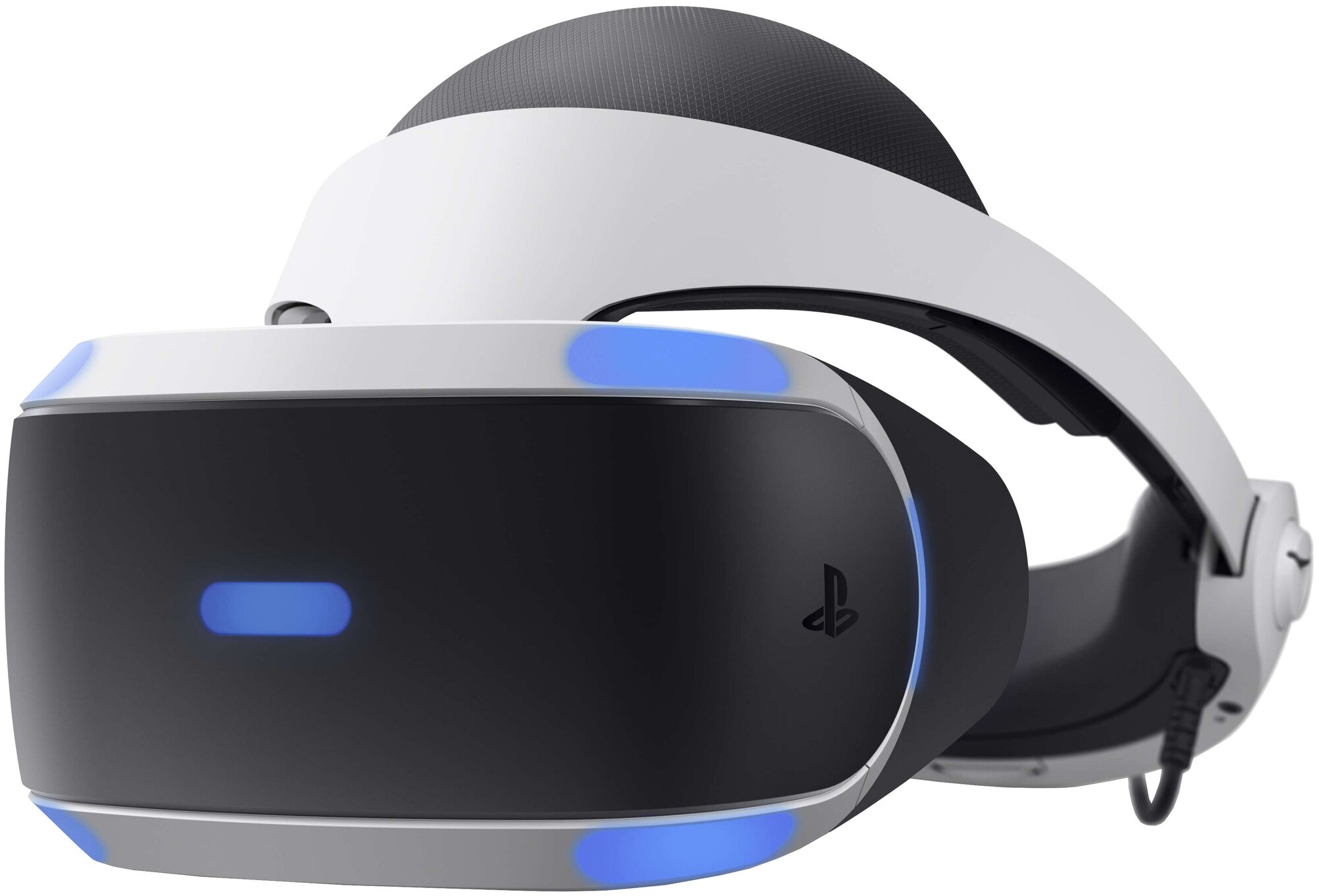 Шлем виртуальной реальности Sony PlayStation VR CUH-ZVR2, черно-белый