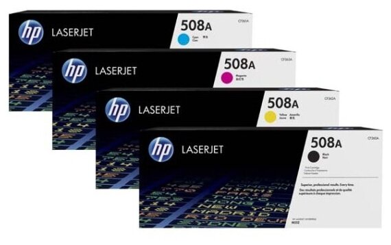 Картридж HP 508A CF360A для LaserJet M552/M553, черный