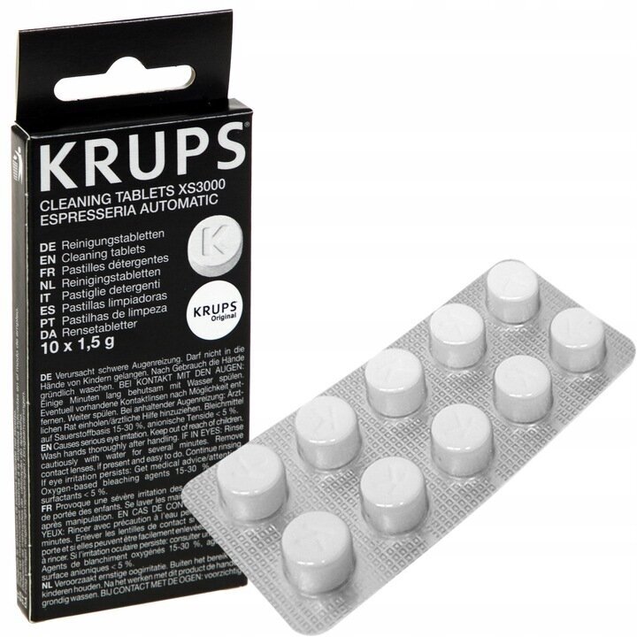 Средство Krups для очистки от кофейных масел XS3000, 10шт. - фотография № 11