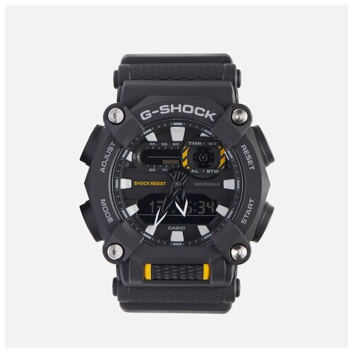 Наручные часы CASIO G-SHOCK GA-900-1A чёрный, Размер ONE SIZE