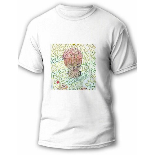 фото Футболка будь на стиле, футер, размер 2xl, белый