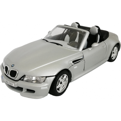 BMW M Roadster 1996 1:24 коллекционная масштабная модель автомобиля Bburago 18-22052 silver