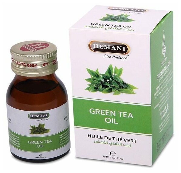 фото Hemani Масло для тела зеленого чая