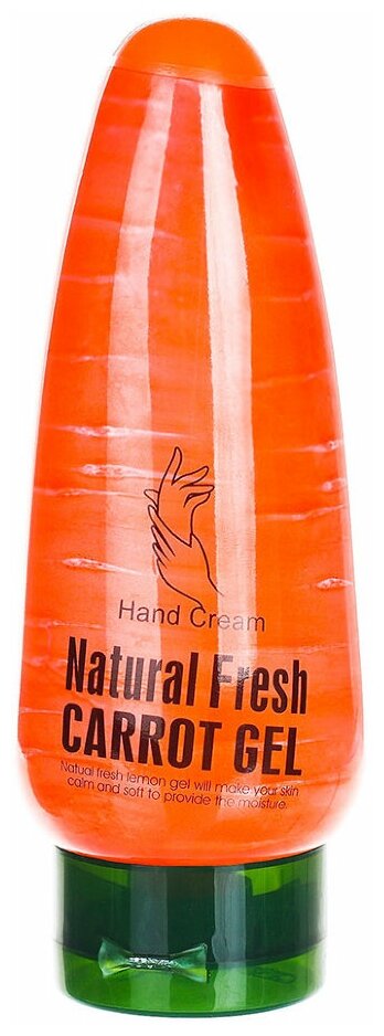 Wokali Крем для рук Natural Fresh Carrot Gel, 100 мл