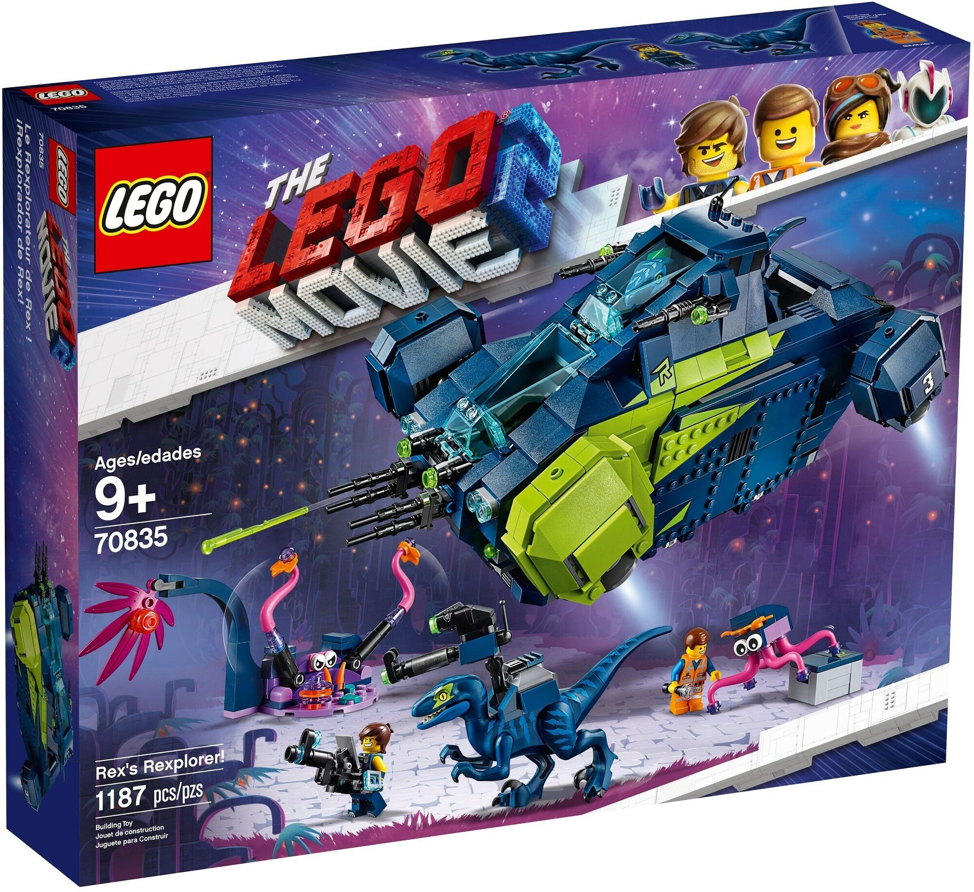 Lego 70835 Movie Рэксследователь Рэкса