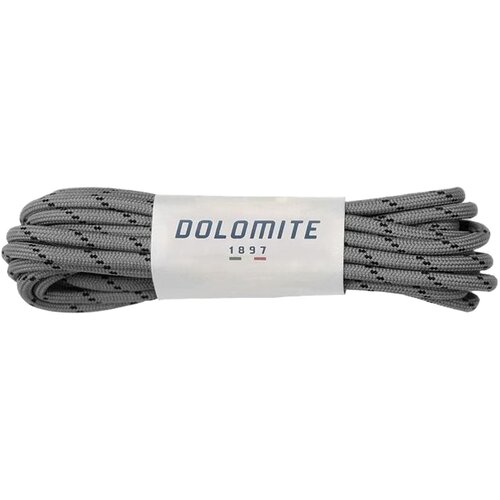 Шнурки для обуви DOLOMITE Laces Hiking Low 140 см черный/серый 1 шт.