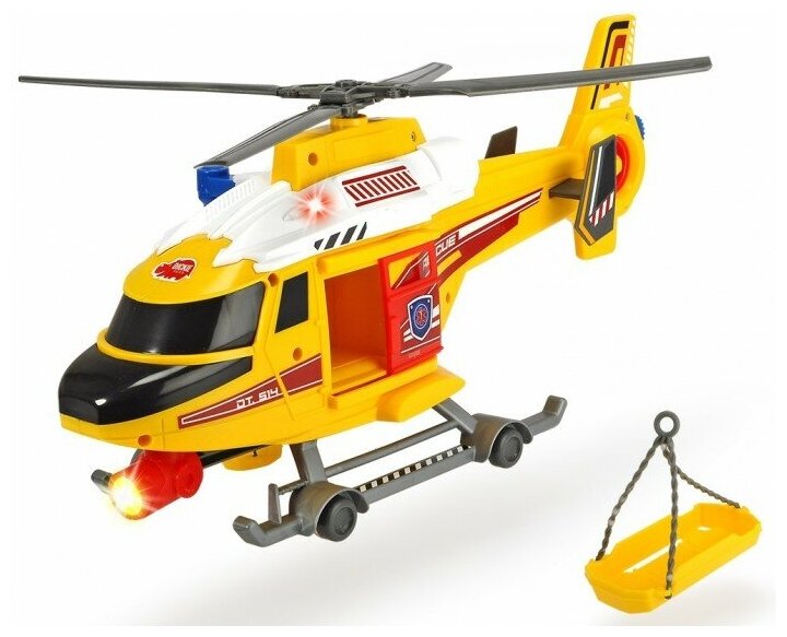 Спасательный вертолет со светом и звуком 41 см
