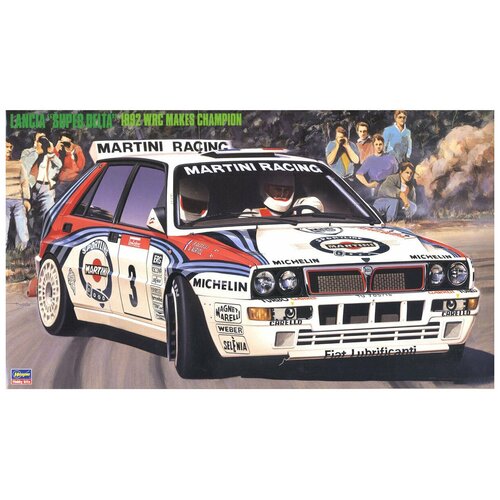 25015 Hasegawa Автомобиль Lancia Super Delta 92WRC (1:24)