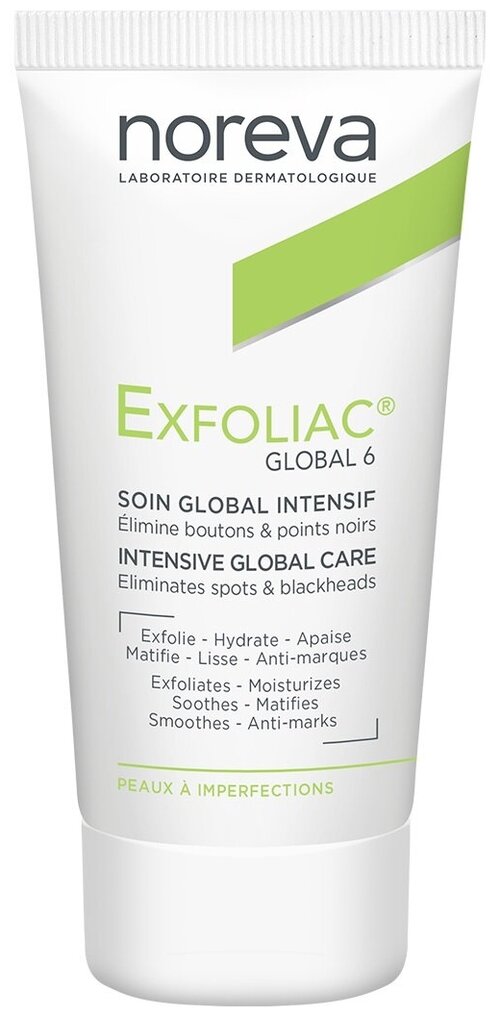 Noreva laboratories Exfoliac Крем Global 6, 30 мл