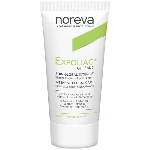 Noreva laboratories Exfoliac Крем Global 6, 30 мл крем для лица exfoliac global 6 corrective