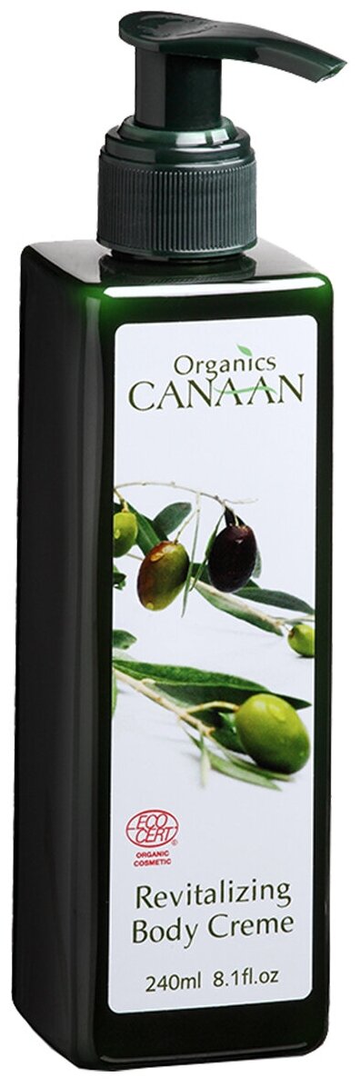 Canaan Крем для тела Organics Revitalizing, 240 мл