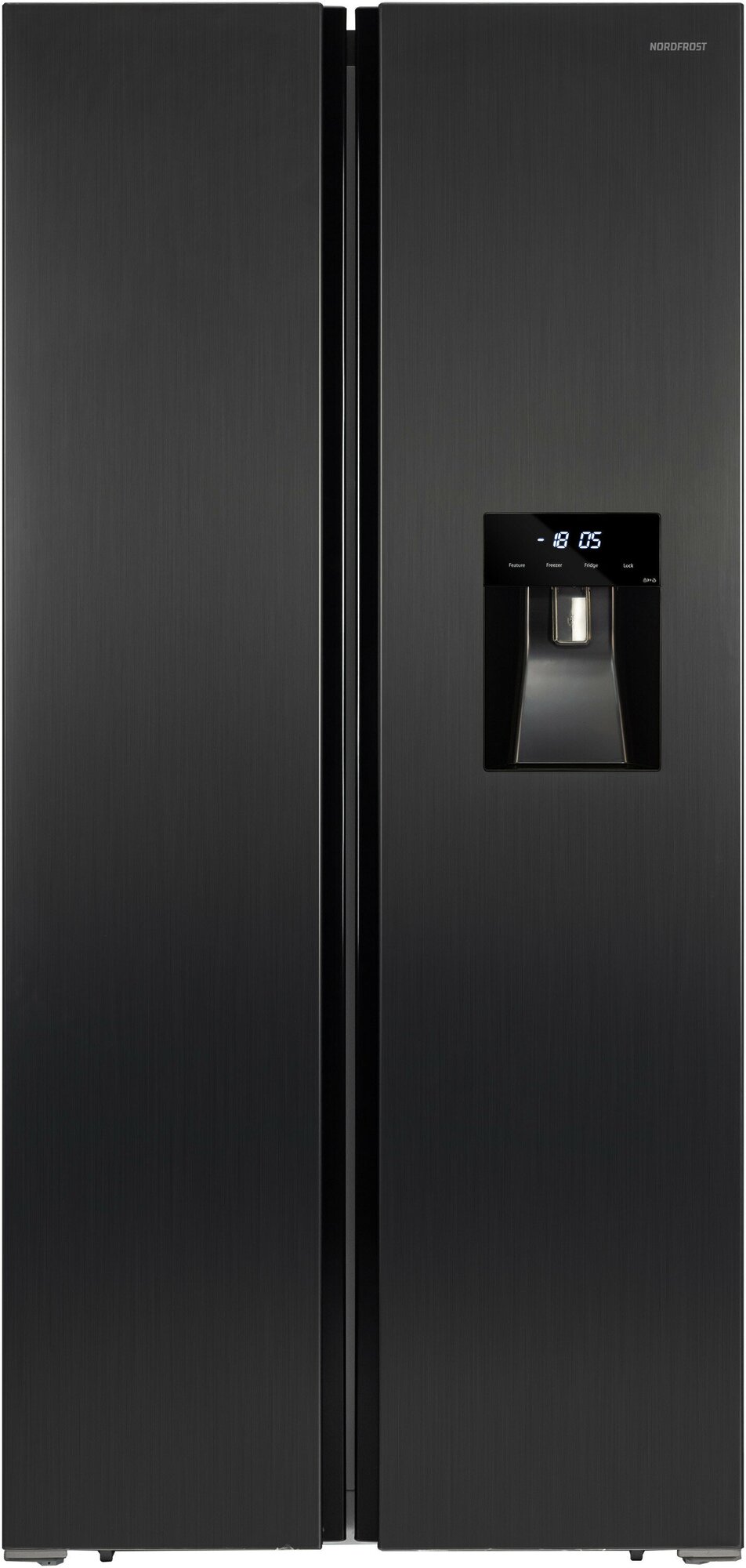 Холодильник Side by Side NORDFROST RFS 484D NFXd inverter