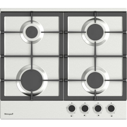 Газовая варочная поверхность Weissgauff HGG 640 BEBG черный 1084600₽