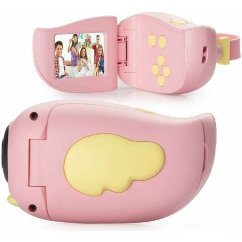 Детская фотокамера птичка цифровая камерафото-видеокамера розовый 194800₽