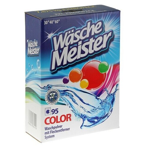 Clovin Стиральный порошок Clovin WascheMeister Color, универсальный, 7.8 кг