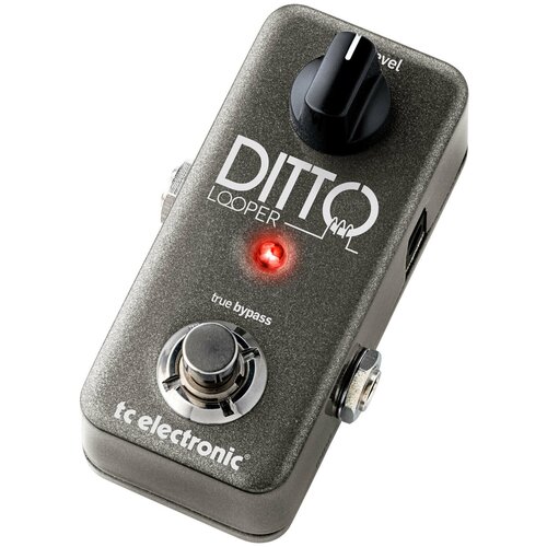 процессоры эффектов и педали для гитары tc helicon ditto mic looper TC Electronic Педаль Ditto Looper 1 шт.