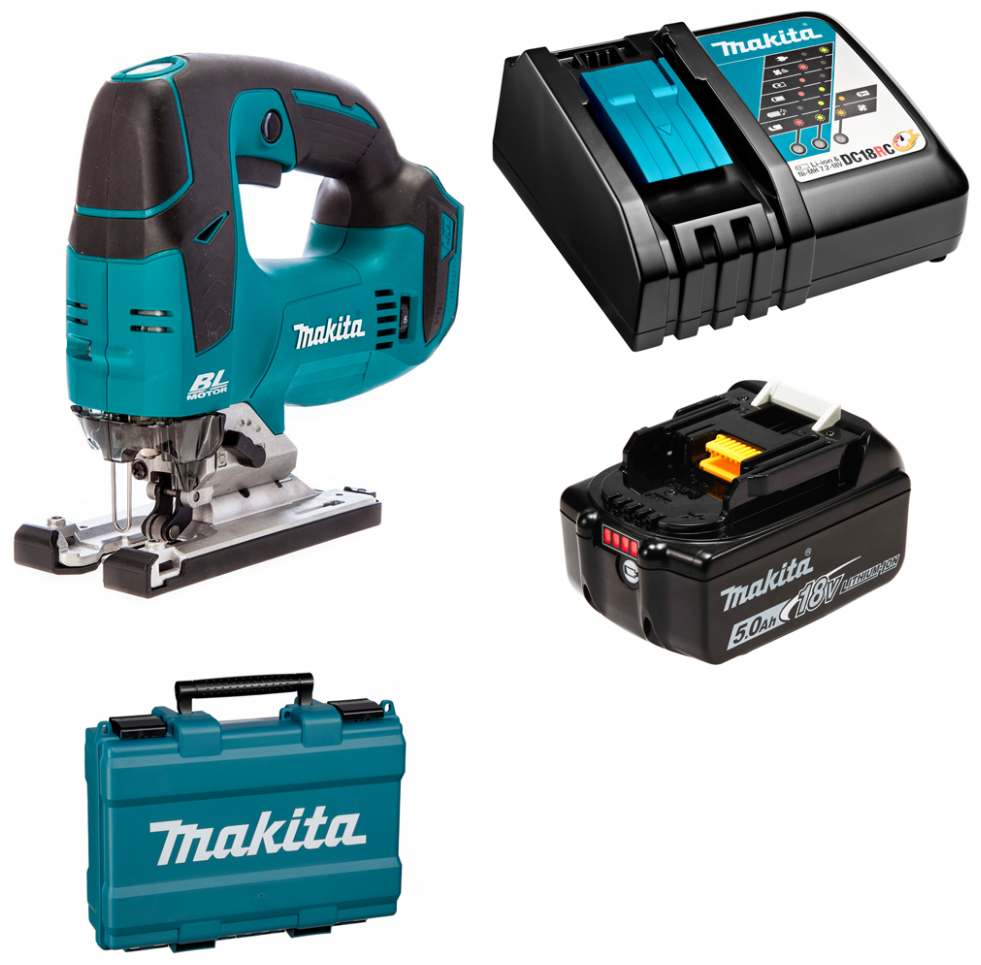 Лобзик аккумуляторный MAKITA DJV182RT - фотография № 1