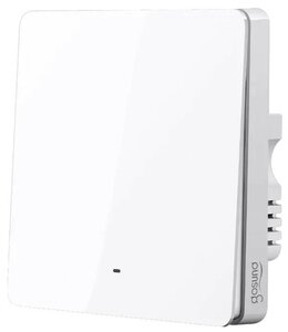 Фото Умный выключатель одноклавишный Xiaomi Gosund Smart Wall Switch White (S4AM)