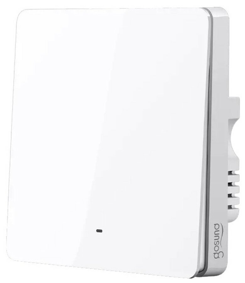 Умный выключатель одноклавишный Xiaomi Gosund Smart Wall Switch White (S4AM)