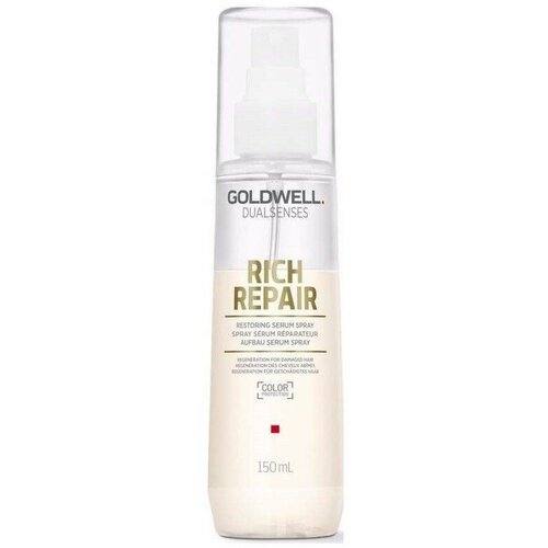 Goldwell Dualsenses Rich Repair Restoring Serum Spray - Несмываемый уход для термальной защиты волос 150 мл