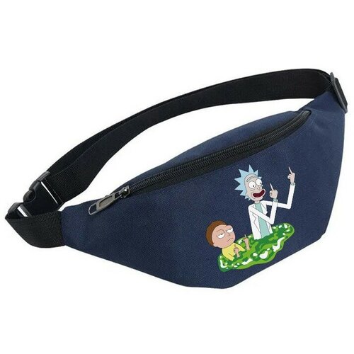 фото Сумка поясная noname, синий