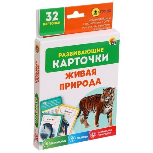 Развивающие карточки «Живая природа»