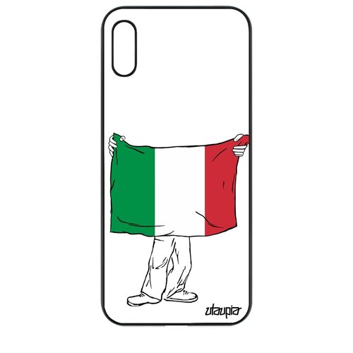 фото Чехол для смартфона honor 8a, "флаг италии с руками" государственный путешествие utaupia