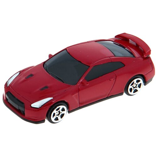 Машина металлическая Автоград NISSAN GT-R (R35), 1:64, цвет красный