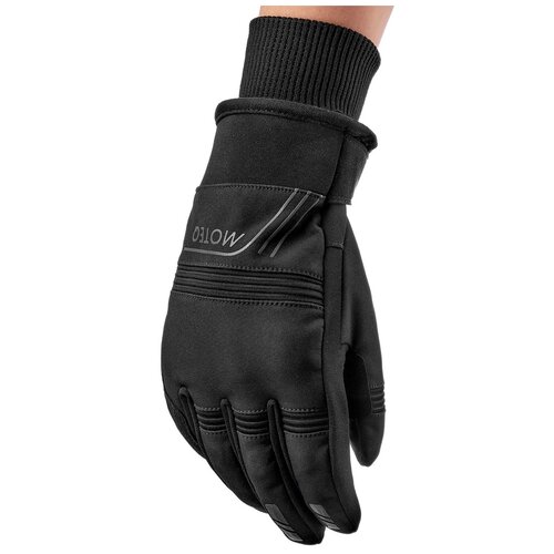 фото Перчатки туристические moteq pronto, мужской(ие), черный, размер xl