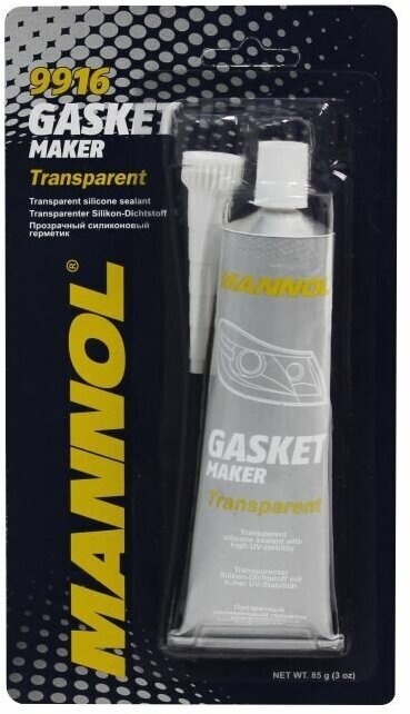 Герметик прокладка "MANNOL" 9916 Gasket Maker Trans (85 г) (прозрачный) 9916 (1 шт.)