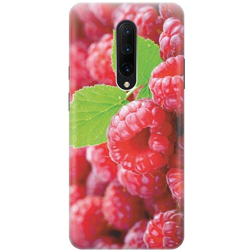 фото Gosso ультратонкий силиконовый чехол-накладка для oneplus 7 pro с принтом "малинка"