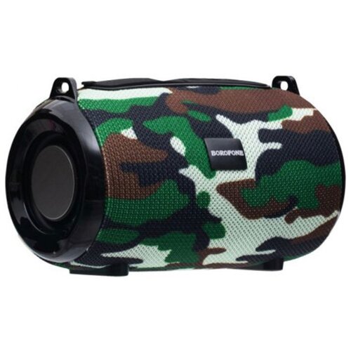 Портативная акустика Borofone BR4 Horizon Global, 5 Вт, Camouflage Green