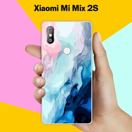 Силиконовый чехол на Xiaomi Mi Mix 2S Акварель / для Сяоми Ми Микс 2С силиконовый чехол на xiaomi mi mix 2s динозавры для сяоми ми микс 2с