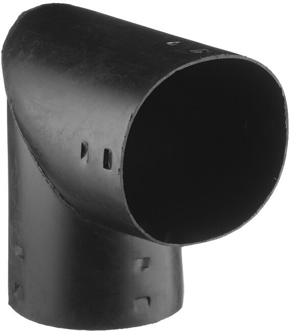 фото Отвод для дренажных труб d200 на 90 градусов