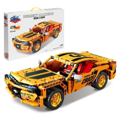 GAO BO LE Конструктор гоночная машина GAO BO LE Project Machine, инерционный, 354 детали, 6+