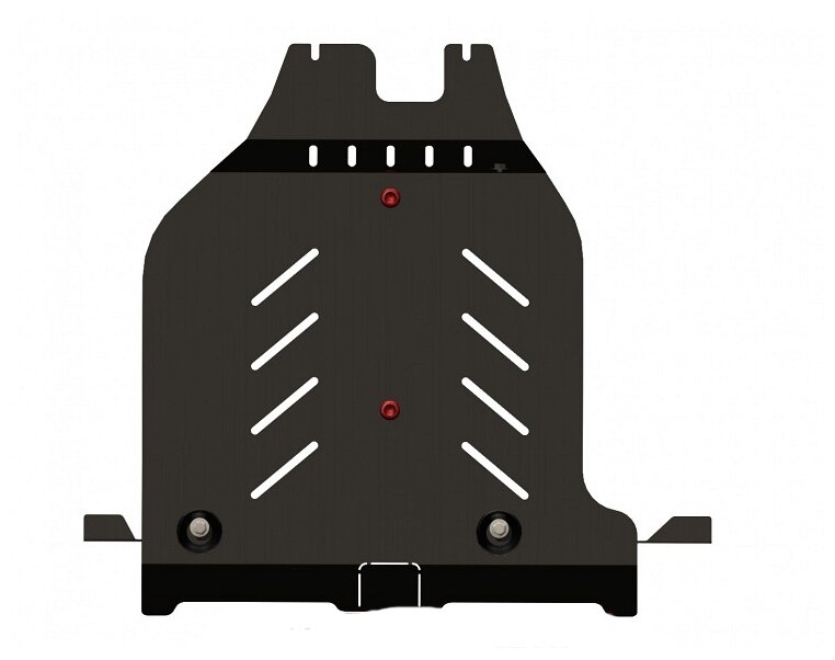 Защита бампера заднего Sheriff на Ниссан Х-Трейл Т31 2007-2014, модель №6, сталь 2,5мм, арт:15.1670