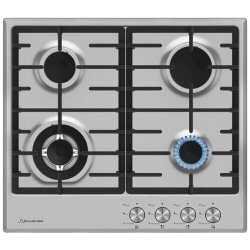 Газовая варочная панель Schaub Lorenz SLK GE6521 60 см газ-контроль электроподжиг WOK 1405200₽