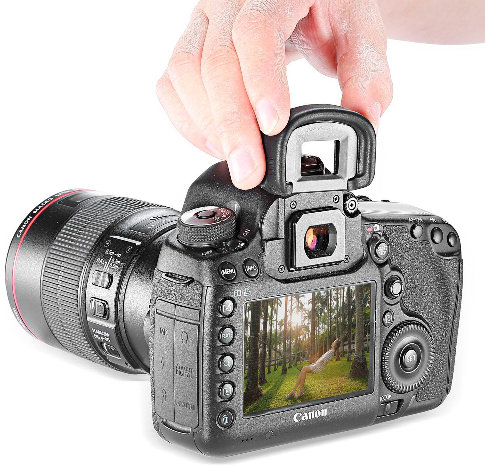 Наглазник для Canon 5D Mark IV, 5D Mark III, 7D, 1D