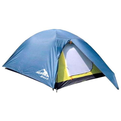 палатка трекинговая четырёхместная high peak texel 4 синий Палатка трекинговая четырёхместная ALPIKA Dyna 4