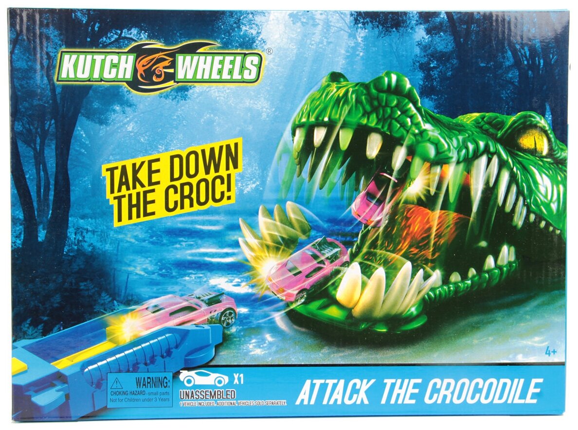 Игрушечный трек Kutch Wheels Пасть крокодила S8870