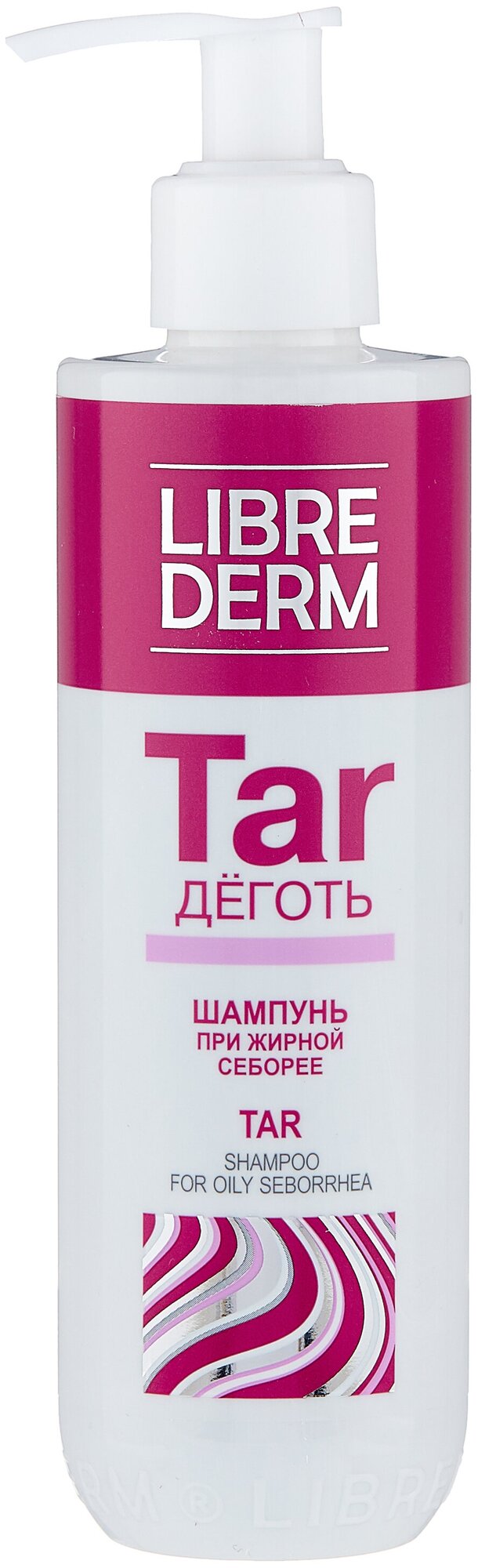 Librederm шампунь Tar Деготь при жирной себорее