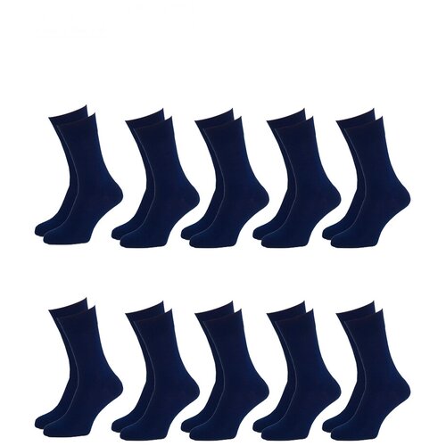 Н8-10шт-29-черный, Бамбуковые мужские носки 