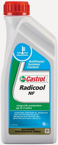 Изображение товара Антифриз CASTROL Radicool NF син.-зел. (1л)