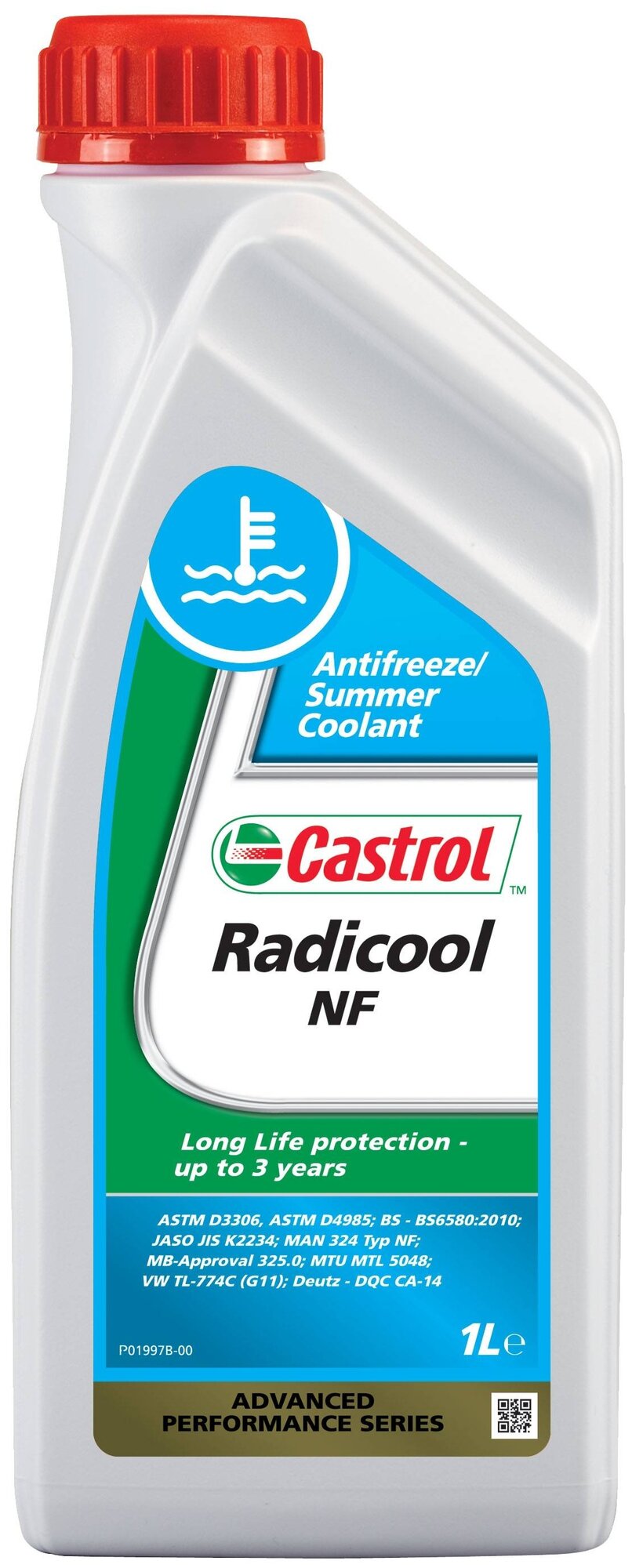 CASTROL 15C2AF Антифриз концентрат Radicool NF G11 1л 1шт