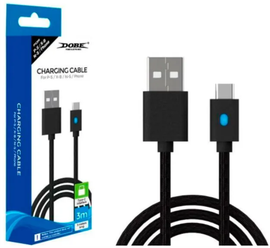 Зарядный кабель для PS5/XBOX Series/XBOX One/Nintendo Switch (TY-0803) DOBE (3м.)