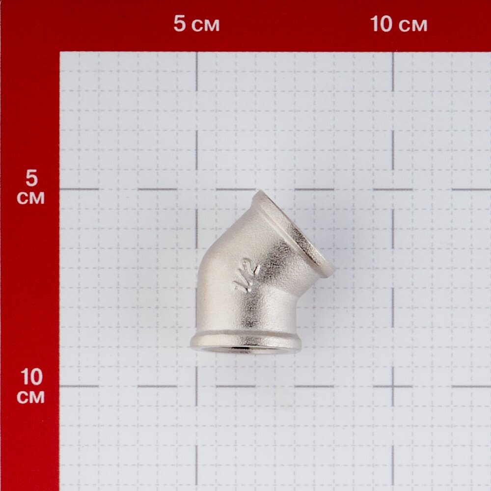 Valtec Фитинг резьбовой угольник 45° ВВ 1/2"