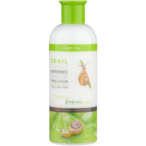 Увлажняющая эмульсия с муцином улитки FarmStay Snail Visible Difference Moisture Emulsion 350ml