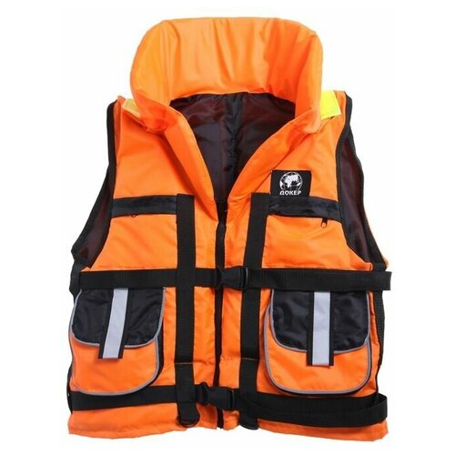 Спасательный жилет Comfort Докер, размер 52-54, 120 кг, оранжевый